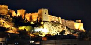 Places to visit in almeria-alcazaba-night