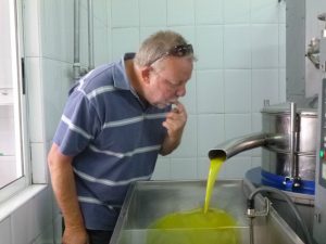 Fresh olive oil