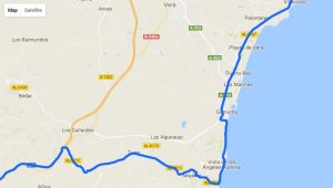 La Vuelta route