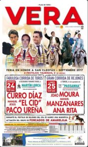 Vera Fiesta Bullfight 2017