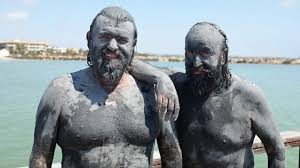 Hairy Bikers Mud Bathing